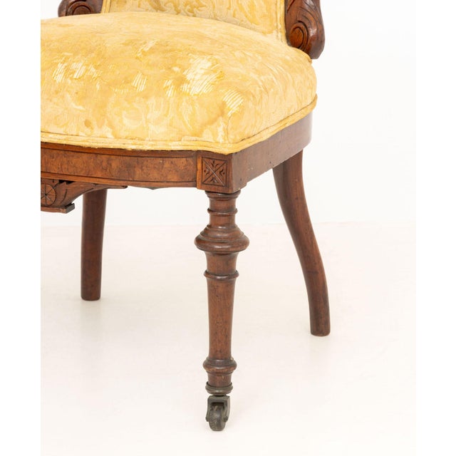Aesthetic Movement Walnut Side Chair For Sale In New York - Image 6 of 8
