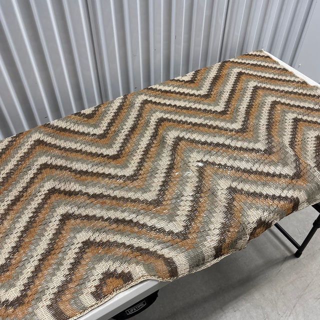 Moroccan Antique Moroccan Hand-Woven Mesh Textile For Sale - Image 3 of 6