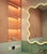 Medium Contemporary Sculptural Wavy Wall Mirror – Hvyli 10 by Oitoproducts For Sale - Image 4 of 17