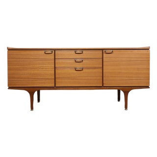 Mid Century Modern Vintage Teak Sideboard Credenza by Meredew For Sale