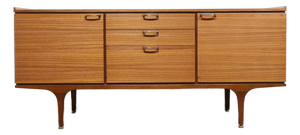 Mid Century Modern Vintage Teak Sideboard Credenza by Meredew