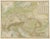 Antique Map of the Rivers and Mountains of Europe, 1870 For Sale - Image 5 of 5