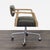 Four Hands Tyler Modern Office Chair With Wood Arms and Metal Base For Sale - Image 4 of 8