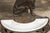 English English Iron Umbrella Stand with Dog and Tree Motif and White Receptacle For Sale - Image 3 of 12
