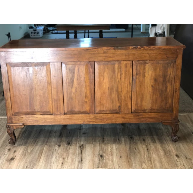 Vintage Spanish Colonial Hand Carved Sideboard Chairish