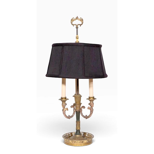 Vintage French Bouillotte Table Lamp For Sale - Image 17 of 18