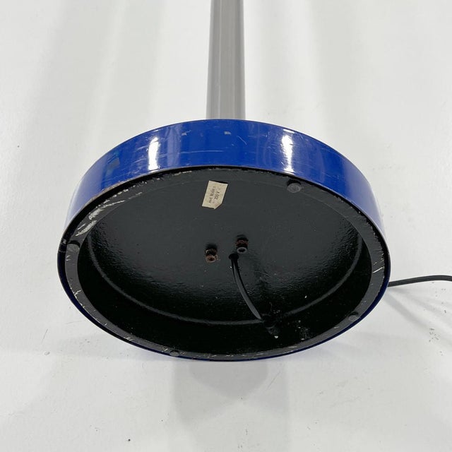 Blue Beam Floor Lamp by Ettore Sottsass for Bieffeplast, 1980s For Sale - Image 8 of 9