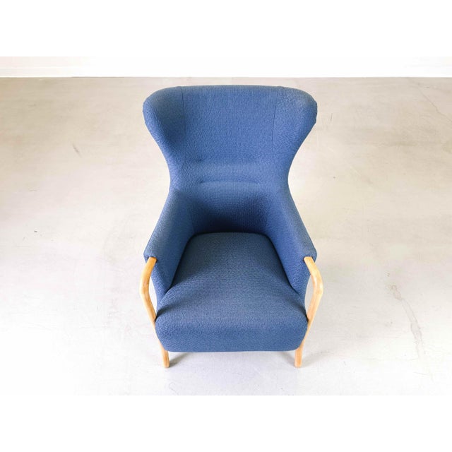 Brown Set of Vintage Armchair & Ottoman from Claudia Stouby Møbelfabrik, 1970 For Sale - Image 8 of 13