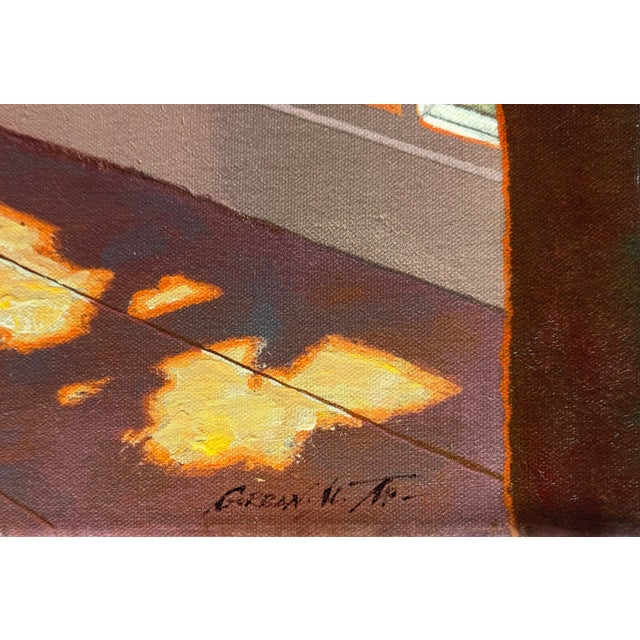 Giclee on canvas. Hand signed on front and verso by Michael Gorban. Hand numbered III/XXV on verso. Canvas is stretched....