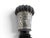 Brown Horn & Sterling Silver Repousse Flower Corkscrew Gadget Walking Stick Cane For Sale - Image 8 of 13