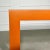 Fantastic parsons console table in an Hermes orange laminate. Circa 1970’s. Wonderful vintage condition with very minor...