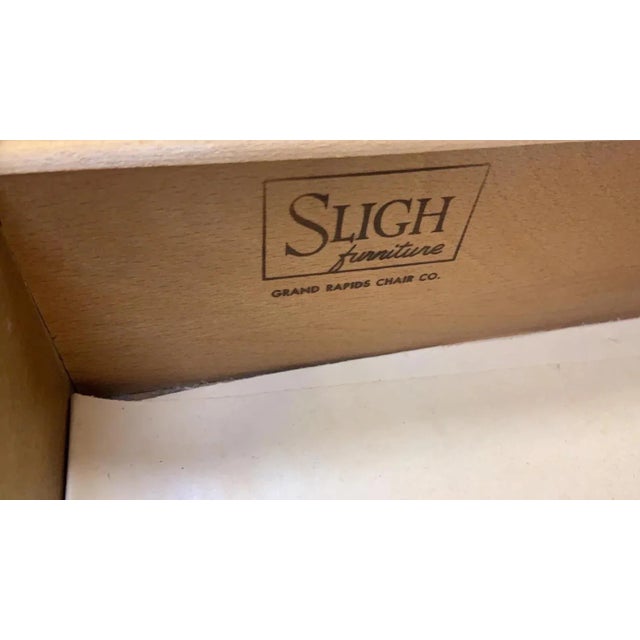 Brown English Regency Style Rolling Drop Leaf Server by Sligh Furniture For Sale - Image 8 of 9
