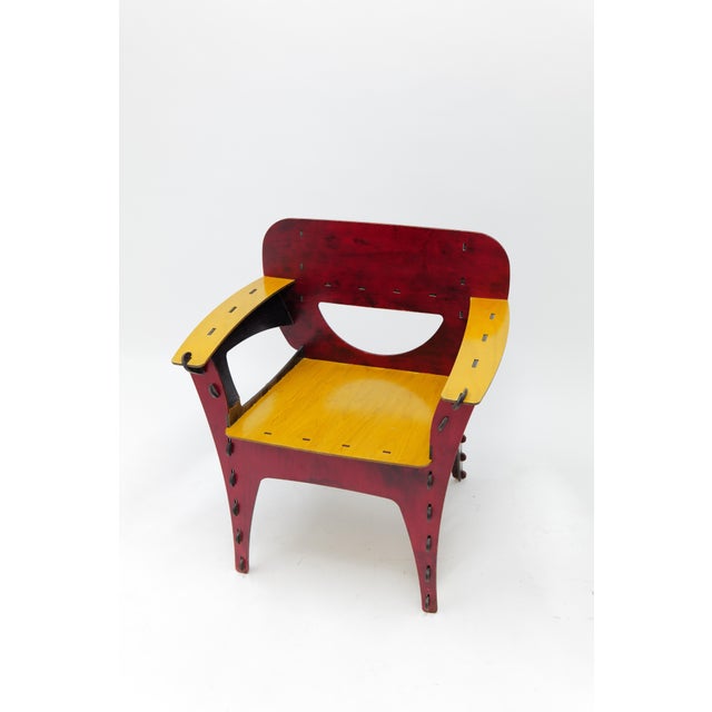 Late 20th Century Puzzle Chair by David Kawecki For Sale - Image 10 of 13