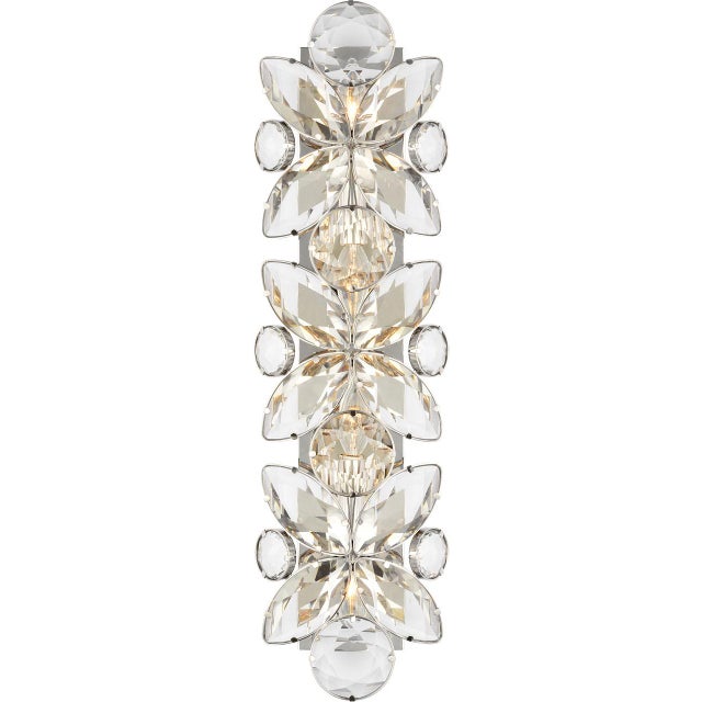 kate spade new york for Visual Comfort Signature Lloyd 26" Sconce in Soft Brass with Alabaster For Sale