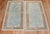 Pair of Soft Blue Chinese Art Deco Rugs, 3' X 5'10'' For Sale - Image 12 of 13