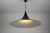 Metal Black Round Pendant Lamp from Fog & Mørup, 1970s For Sale - Image 7 of 10