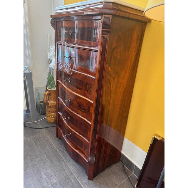 Late Biedermeier Chest of Drawers, 1860s For Sale - Image 6 of 7