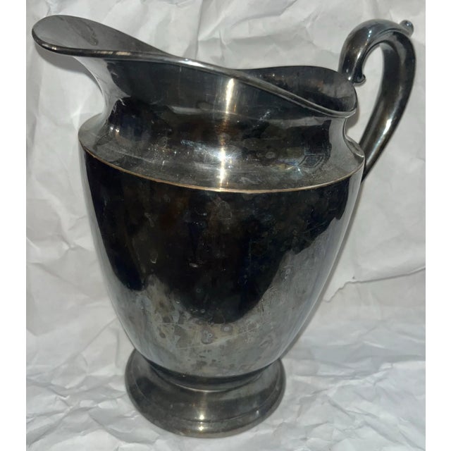 International Silver Vintage International Silver Company Water Pitcher #527 For Sale - Image 4 of 11