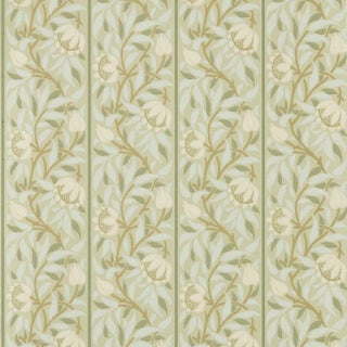 Morris & Co. Peony Trellis Wallpaper in Sage For Sale