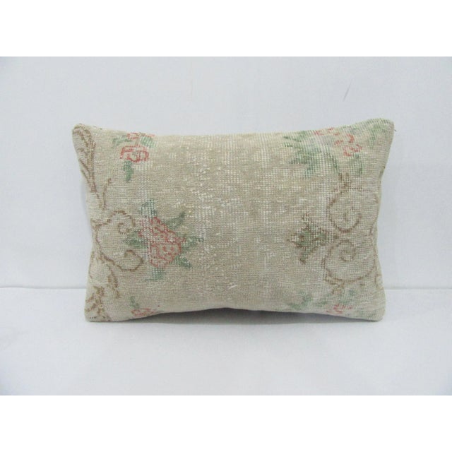 Floral Decorative Pillow Cover For Sale - Image 4 of 4