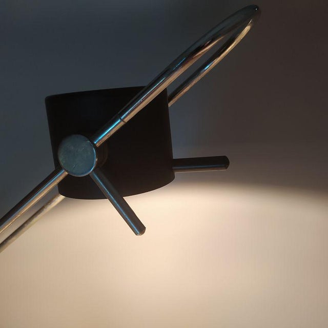 Black Model N.7671 Table Lamp by Egon Hillebrand for Hillebrand, 1970s For Sale - Image 8 of 10