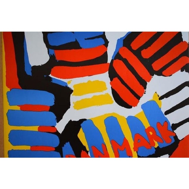 Modern Karel Appel, Esbjerg Kunstpavillon Exhibition, 1980, Original Poster For Sale - Image 3 of 6