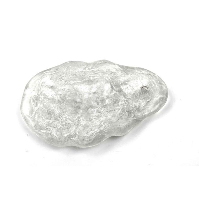 Plastic Vintage Table Lamp in Acrylic Glass, 1970s For Sale - Image 7 of 10