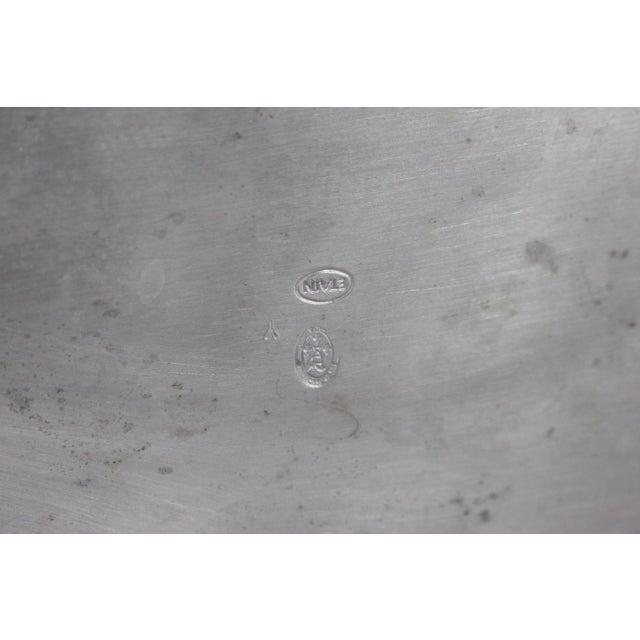 MidCentury Pewter French Wine Cooler Ice Bucket From Champagne Gosset