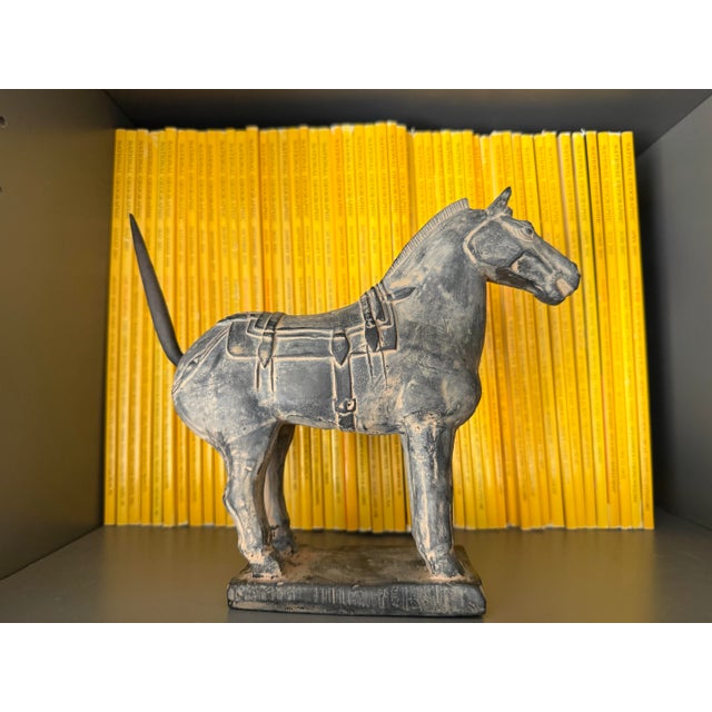 Terracotta Qin Dynasty Warrior Horse Figurine For Sale - Image 11 of 11