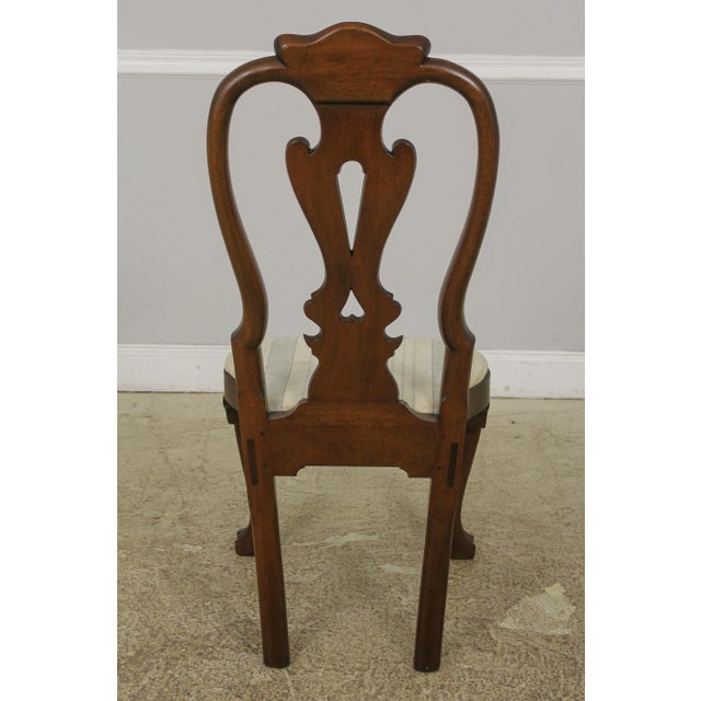 Pair Kittinger Cw146 Colonial Williamsburg Mahogany Side Chairs Chairish