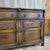 1930s English Gothic Revival Oak 2 Drawer Sideboard With 2 Drawers For Sale In Atlanta - Image 6 of 16