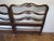 1960s King Size Ribbon Back Solid Mahogany Headboard For Sale - Image 5 of 9