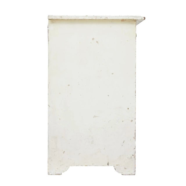 19th Century Swedish Rustic Painted Pine Dresser Base For Sale - Image 4 of 9