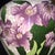 White Pair of Vintage Cloisonné Enamel Iris Floral Lidded Jars / Tea Caddies For Sale - Image 8 of 15