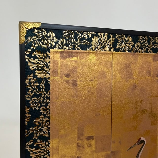 Wood Vintage Japanese Miniature Table Screen For Sale - Image 7 of 10