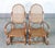 Wood 19th Century Wooden Rocking Chairs, Set of 2 For Sale - Image 7 of 18