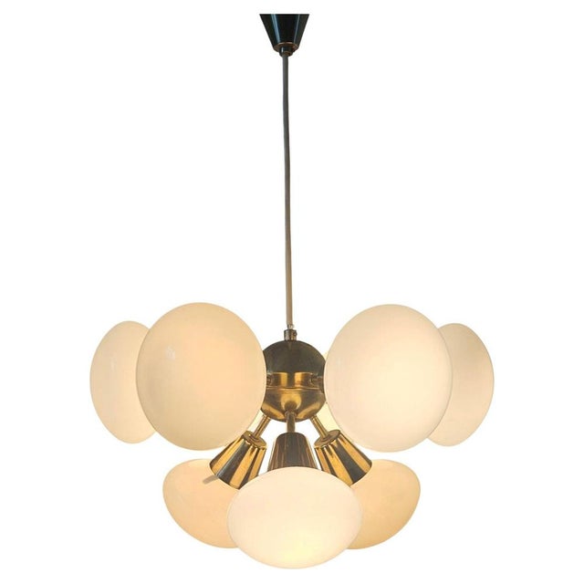 Mid-Century Sputnik Chandelier from Kamenicky Senov, 1970s For Sale - Image 16 of 16