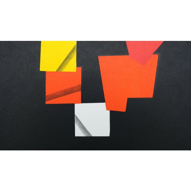 Yaacov Agam, Composition en couleur, Lithograph For Sale - Image 4 of 5