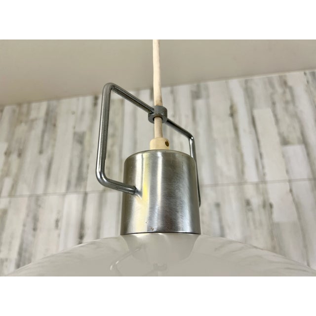 Lightolier Dome Pendants - a Pair For Sale - Image 10 of 12