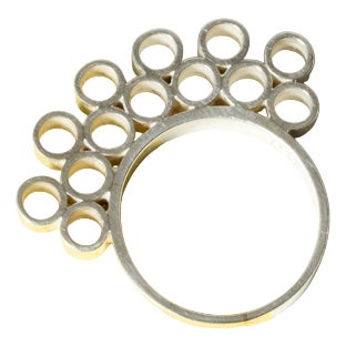 Silver Ring from Cecilia Johansson, 1964 For Sale