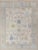 Modern Handknotted Oushak Rug in Shades of Blue with Light Grey & Cream, 12' x 15' For Sale