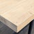 2010s Eq3 Modern Minimalist Wood Coffee Table With Black Metal Legs For Sale - Image 5 of 7