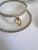 Art Deco 1910s Haviland Limoges Tea Coffee Cups, Gold and Black Greek Key - Set of 4 For Sale - Image 3 of 9
