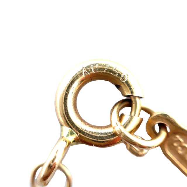 Modern Tiffany & Co. 18k Yellow Gold Chain Necklace For Sale - Image 3 of 5