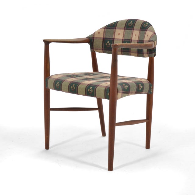 Slagelse Møbelvaerk Mid 20th Century Kurt Olsen Model 223 Teak Armchair For Sale - Image 4 of 9