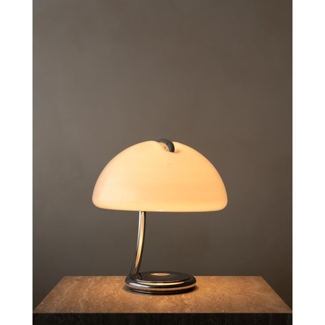 Serpente Model 599 Table Lamp by Elio Martinelli for Martinelli Luce, 1970s For Sale - Image 3 of 18