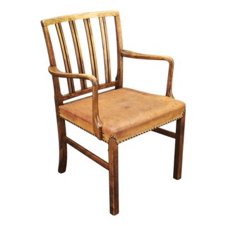 Model 1675 Armchair attributed to Ole Wanscher for Fritz Hansen, Denmark 1942 For Sale