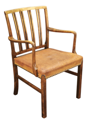 Model 1675 Armchair attributed to Ole Wanscher for Fritz Hansen, Denmark 1942