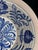 Large Spanish Blue Fajalauza Ceramic Lebrillo Bowl For Sale - Image 4 of 8