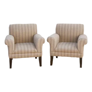 Pair of French Farmhouse Club Chair